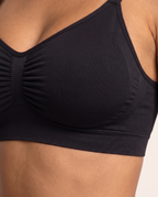 Close-up of the fabric of the Wireless Shaping Bra
