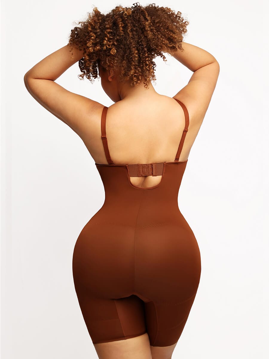 The Strapless Mid-Thigh Bodysuit