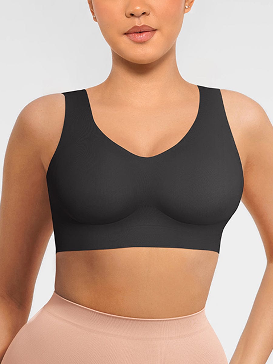 The V-Neck Seamless Bra Tank
