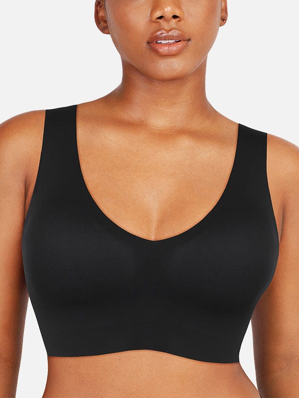 The V-Neck Seamless Bra Tank