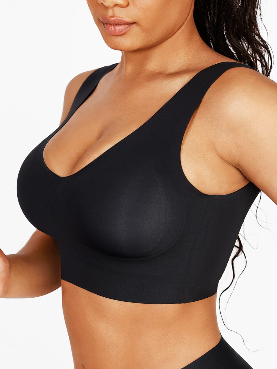 The V-Neck Seamless Bra Tank