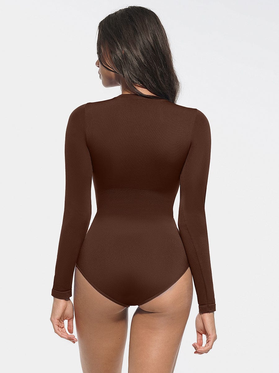 The Round-Neck Sculpt Bodysuit