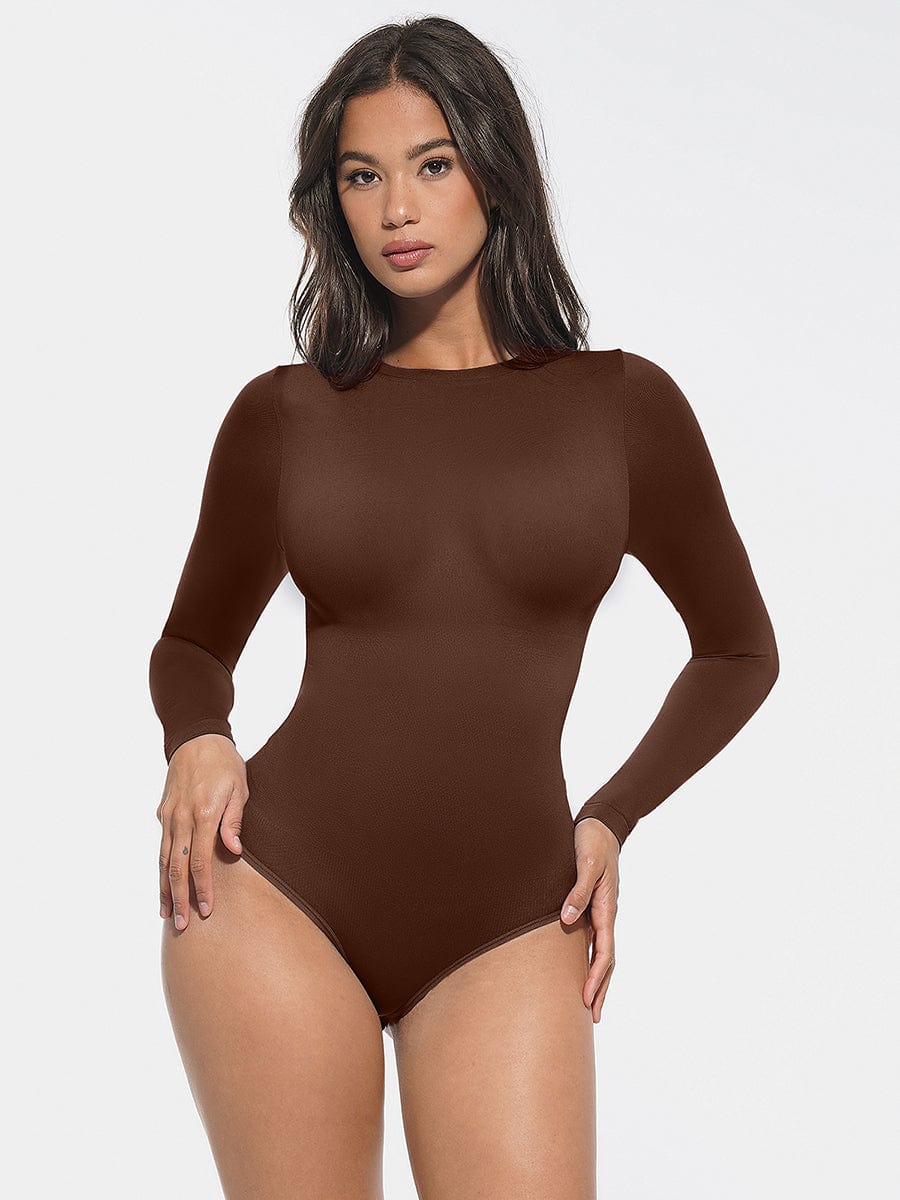 The Round-Neck Sculpt Bodysuit