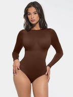The Round-Neck Sculpt Bodysuit