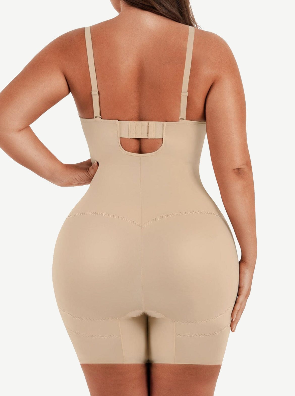 The Strapless Mid-Thigh Bodysuit