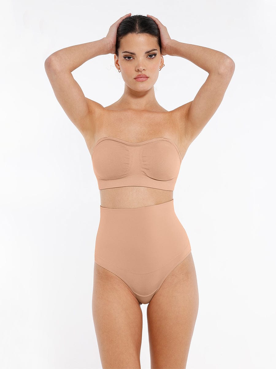 No-Show Tummy-Control Thong