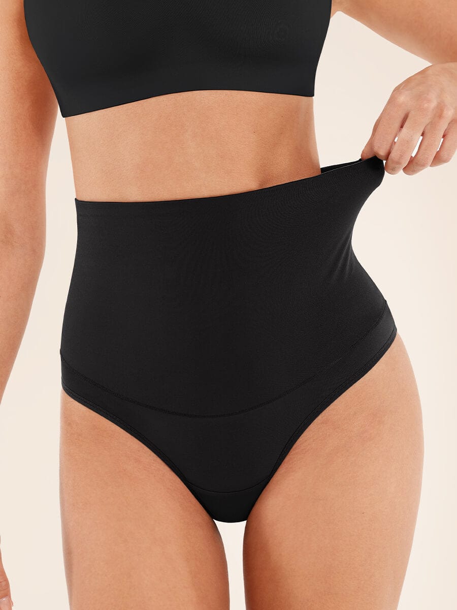 No-Show Tummy-Control Thong