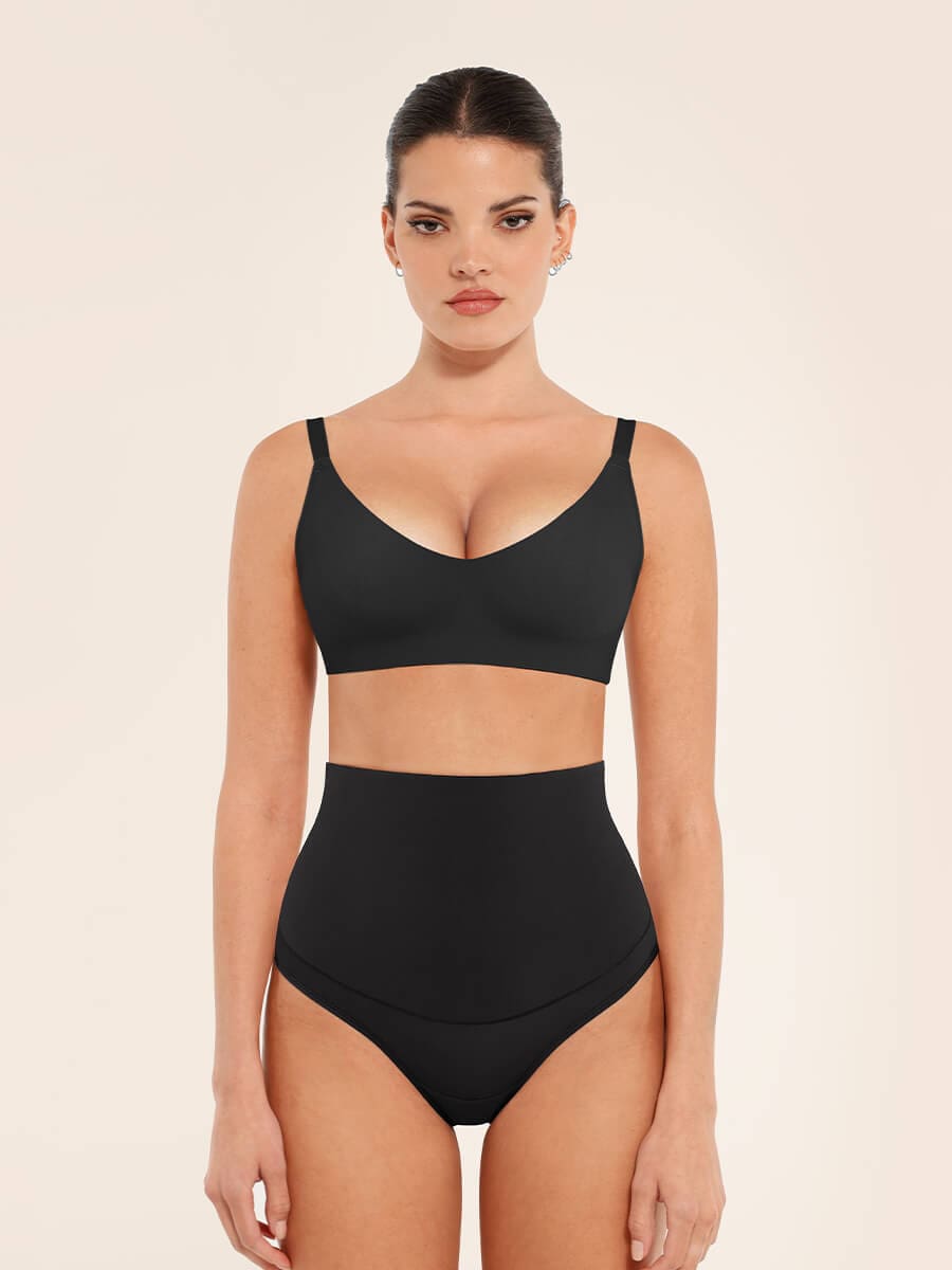 No-Show Tummy-Control Thong