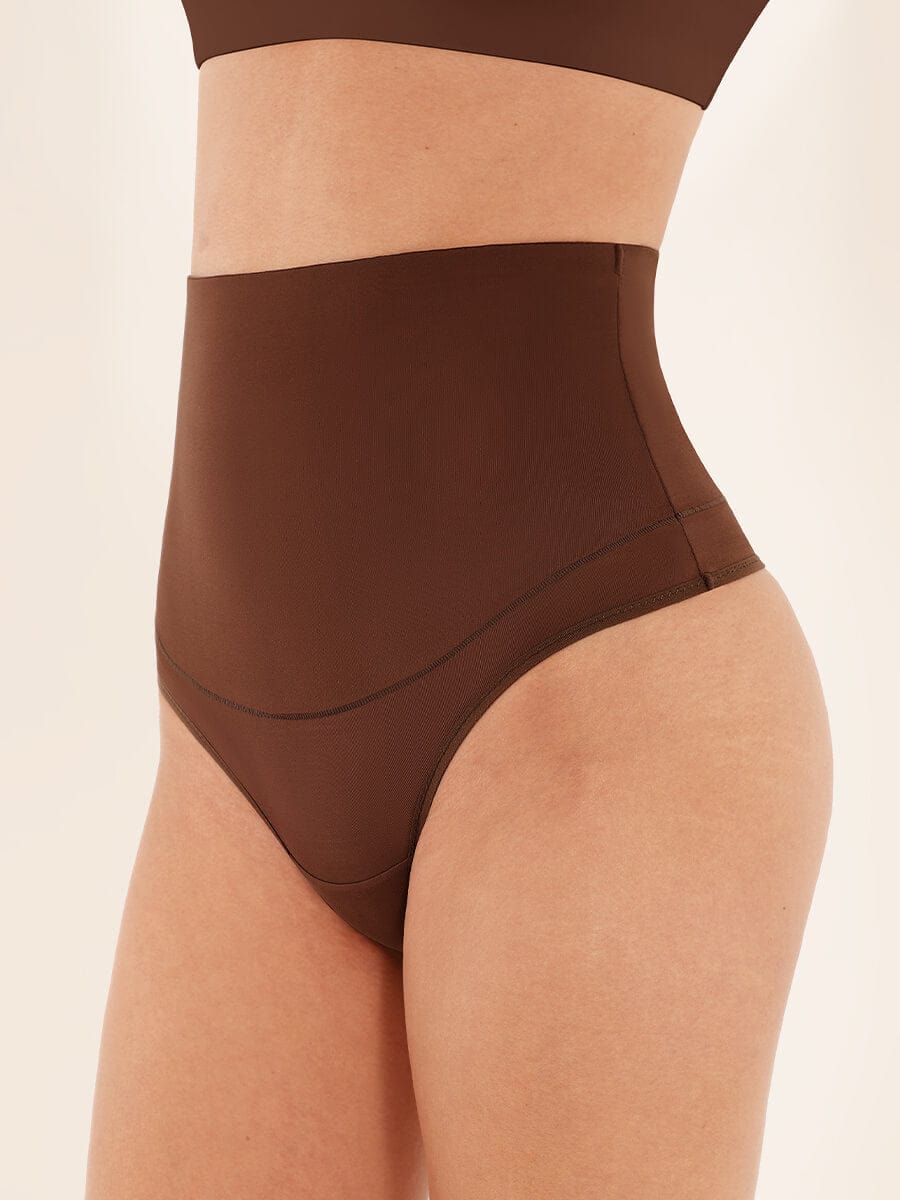 No-Show Tummy-Control Thong