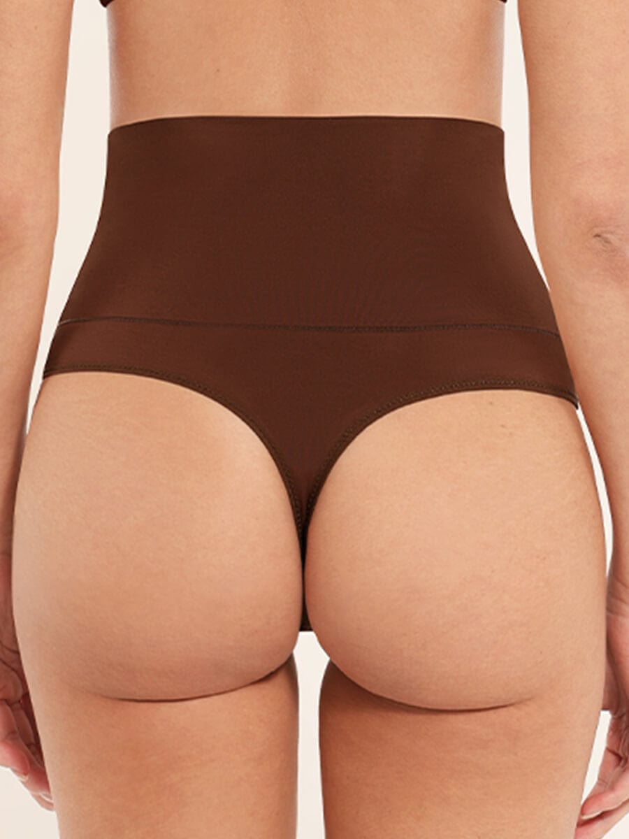 No-Show Tummy-Control Thong