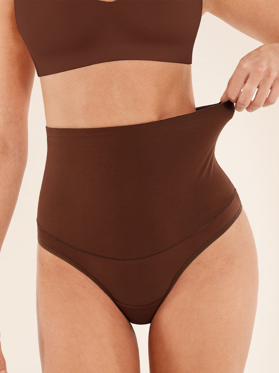 No-Show Tummy-Control Thong