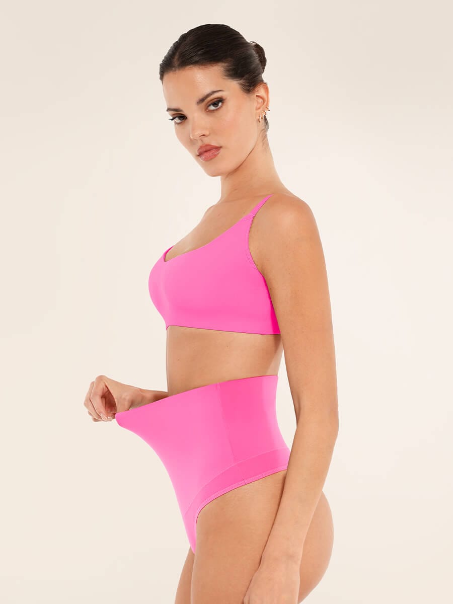 No-Show Tummy-Control Thong