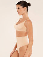No-Show Tummy-Control Thong