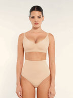 No-Show Tummy-Control Thong