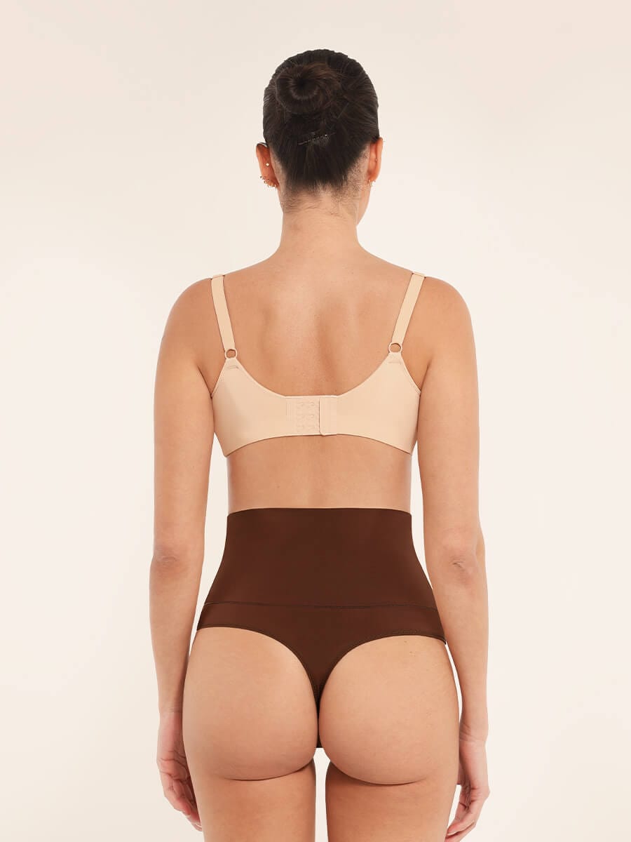 No-Show Tummy-Control Thong