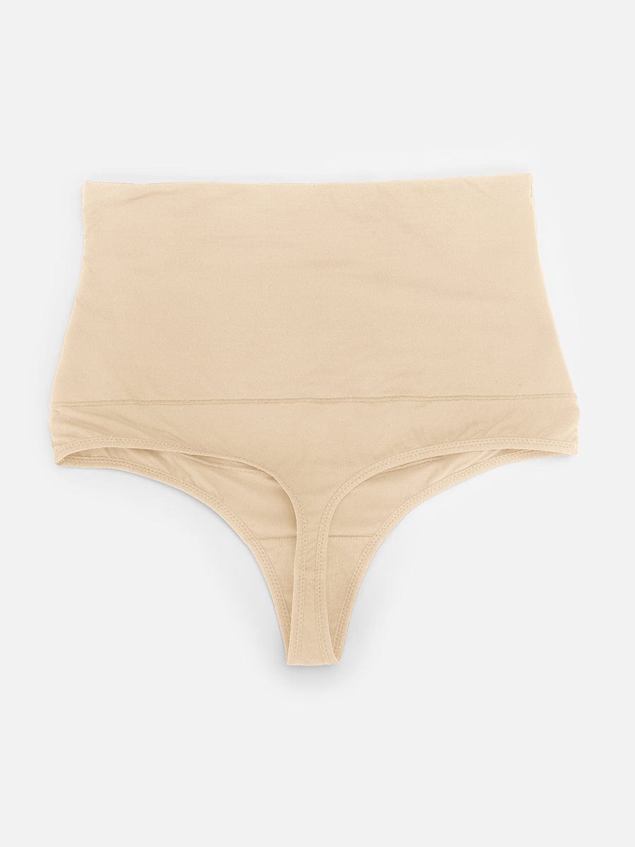 No-Show Tummy-Control Thong